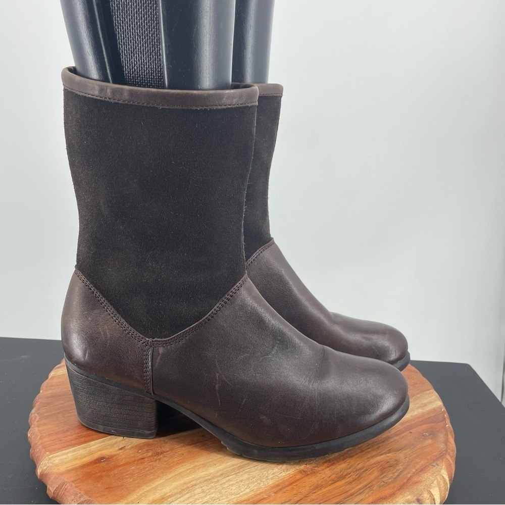 Eastland 100% Leather Comfy Women's Kiera Winter Boot Brown (Size‎ 9)